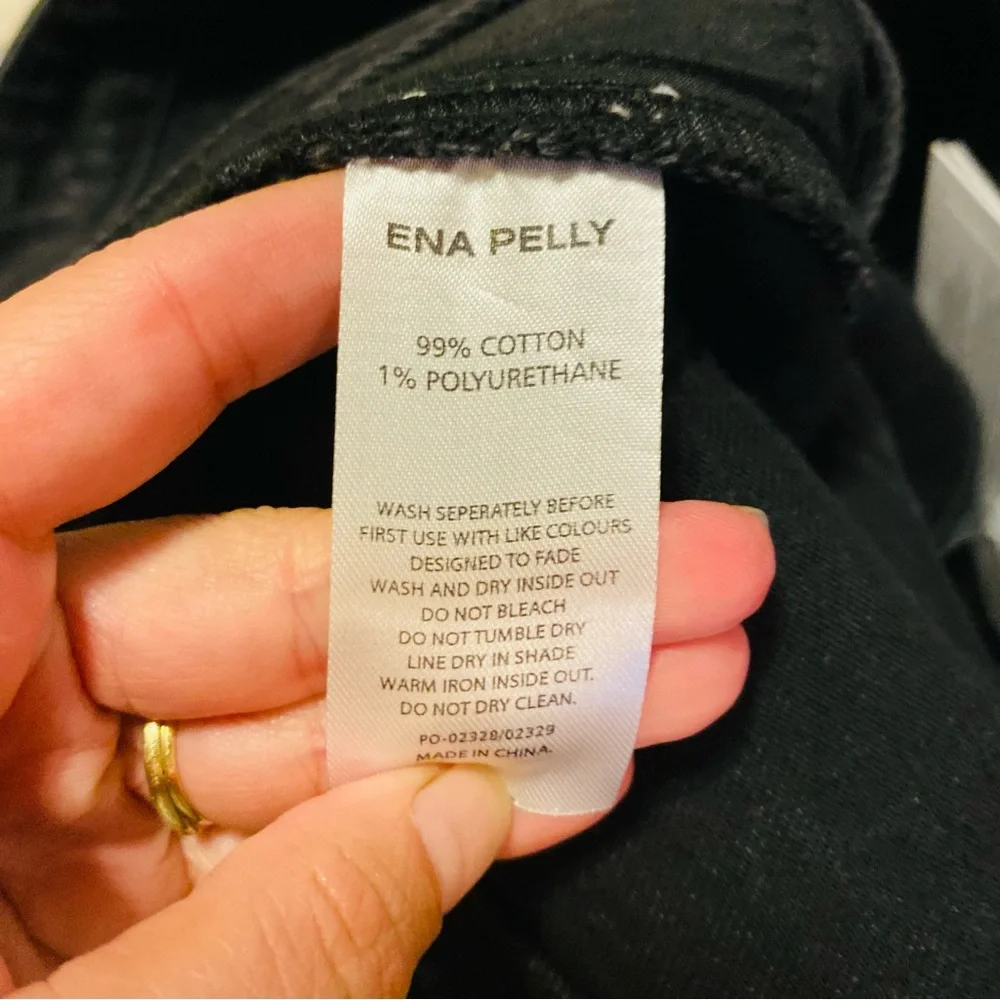 Ena Pelly NWOT Monique Asymmetric Mini Skirt - Picture 9 of 9